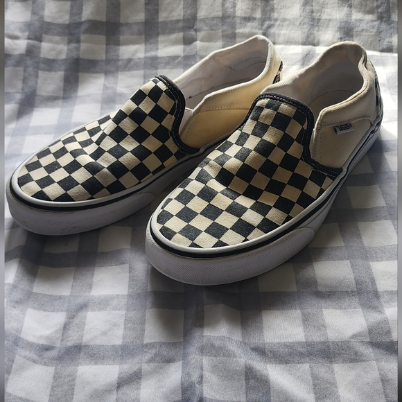 Vans Checkered Slip-On Shoes - Picture 1 of 5